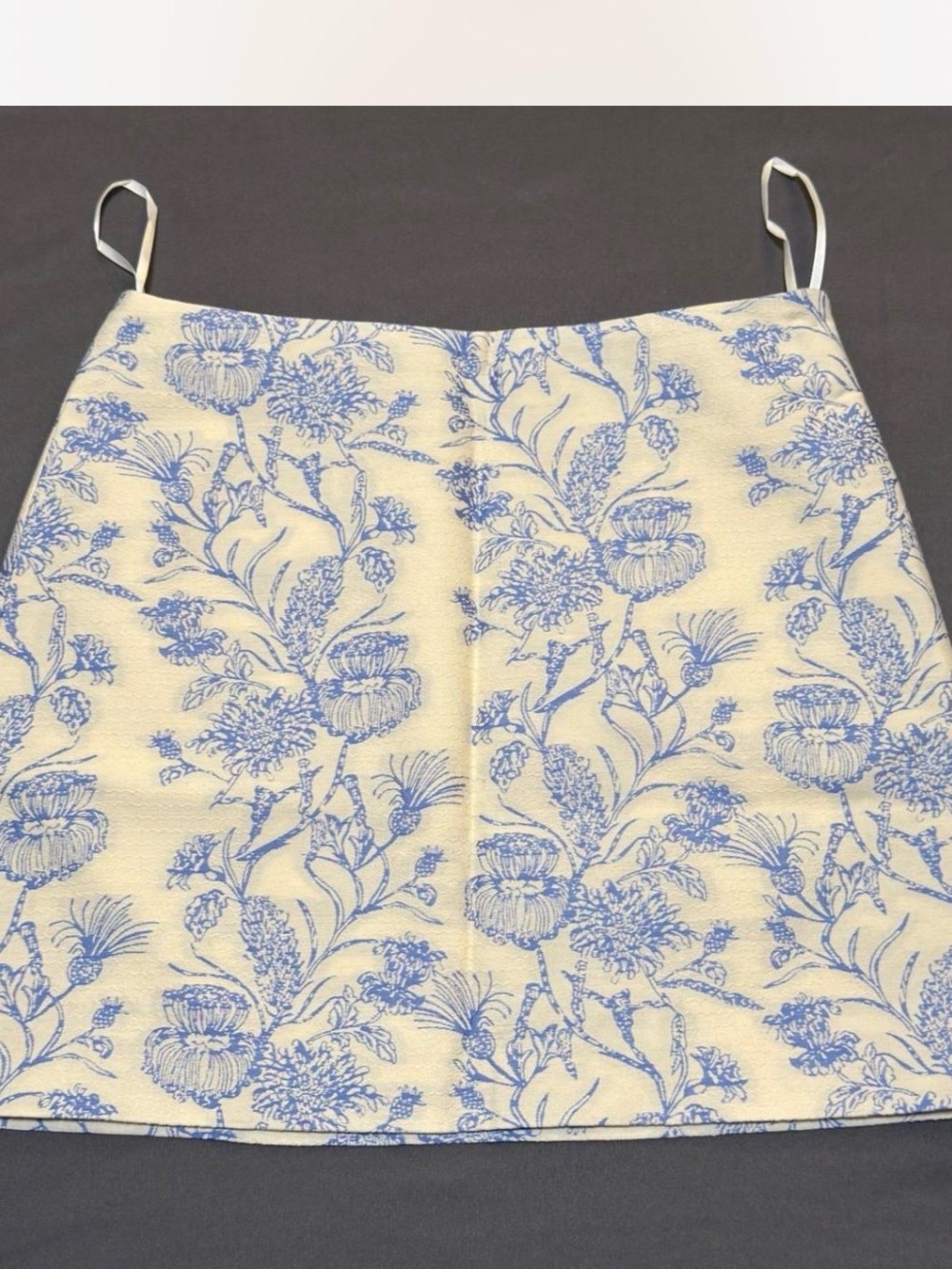 Blue Floral Two-Piece Dress Set - Picture 9 of 9